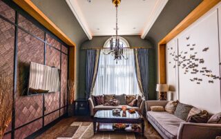 Toronto home painting, custom home in Richmondhill. Walls, trims, millwork, accent wall painting.