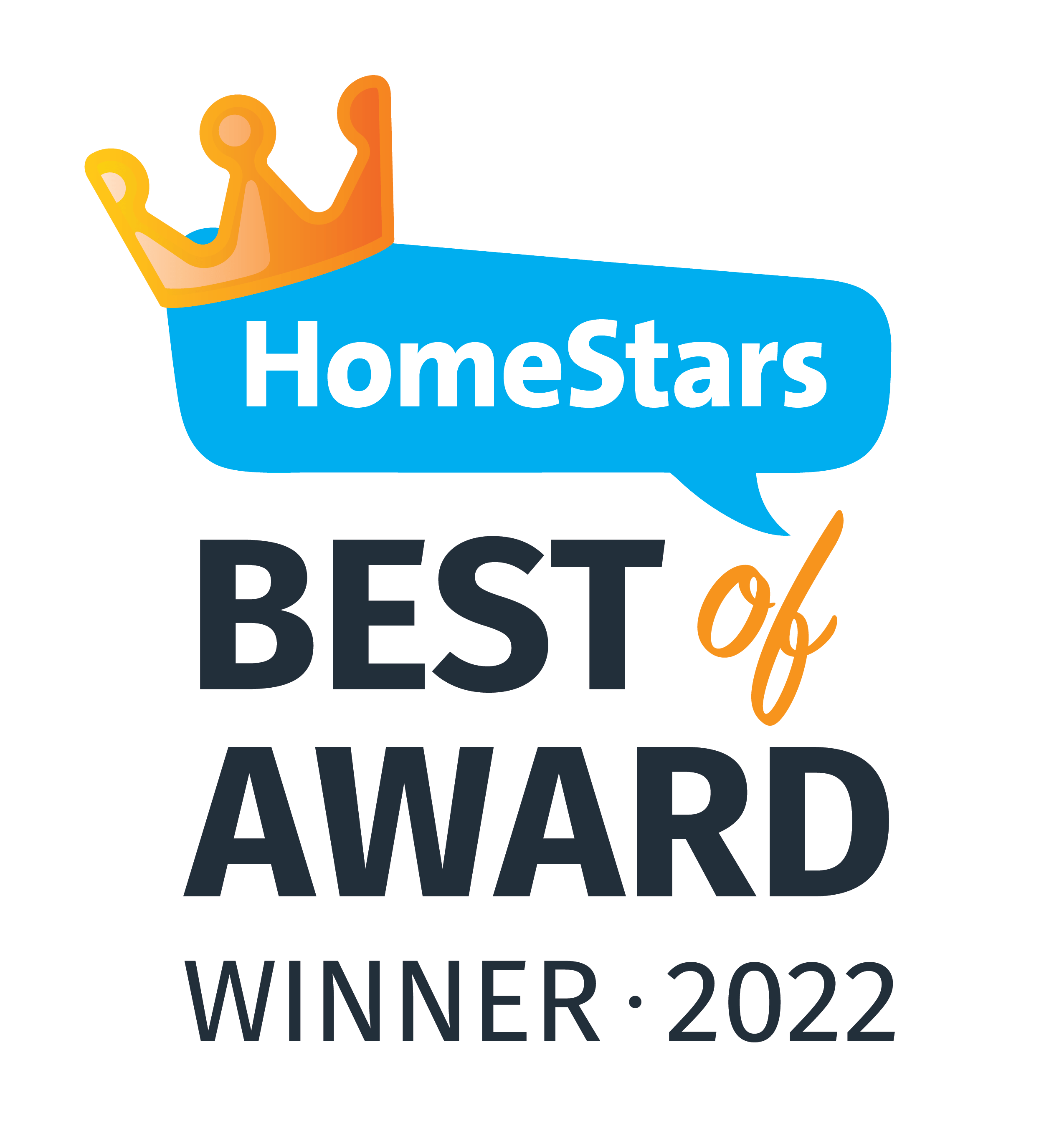 Homestars Best of the best winner -2022 for our Toronto Painting Services.
