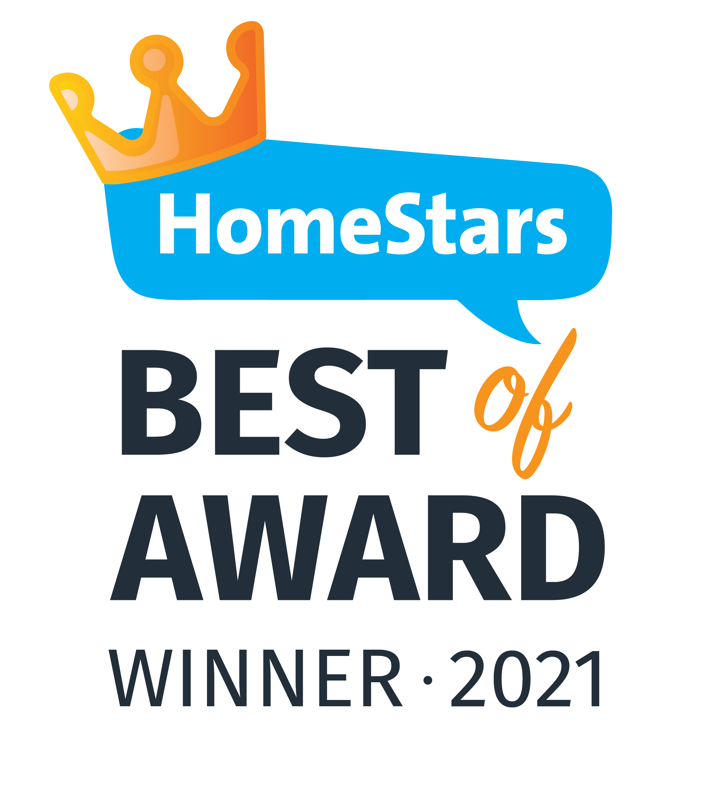 Chromatist team won the HomeStars Best of Award 2021 that celebrates pros who demonstrate consistency, integrity and unparalleled customer service. They produce high-quality work and always put their customers first.