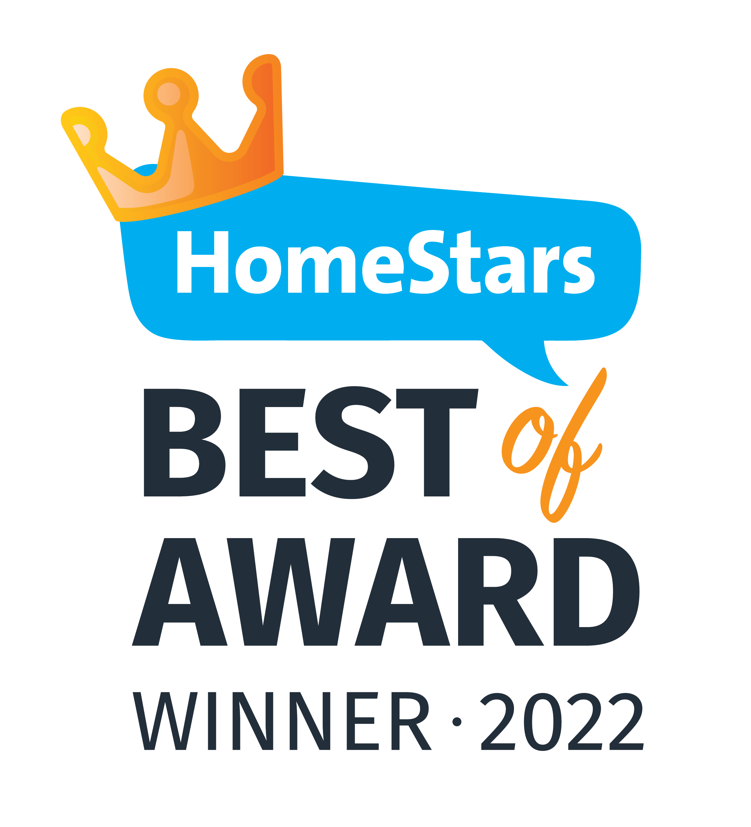 HS-BOA-2022-best_of_year-Logo-378c746284eca09eca8130ad59dee047579c1fe75a010bf6be521282a57770f3 Chromatist Painters won the Best of HomeStars Awards 2022 that celebrate pros who go above and beyond when it comes to our three pillars of integrity, customer service, and consistency. Pros must be HomeStars Verified and have a strong track record of high level of service, reputation, and reliability