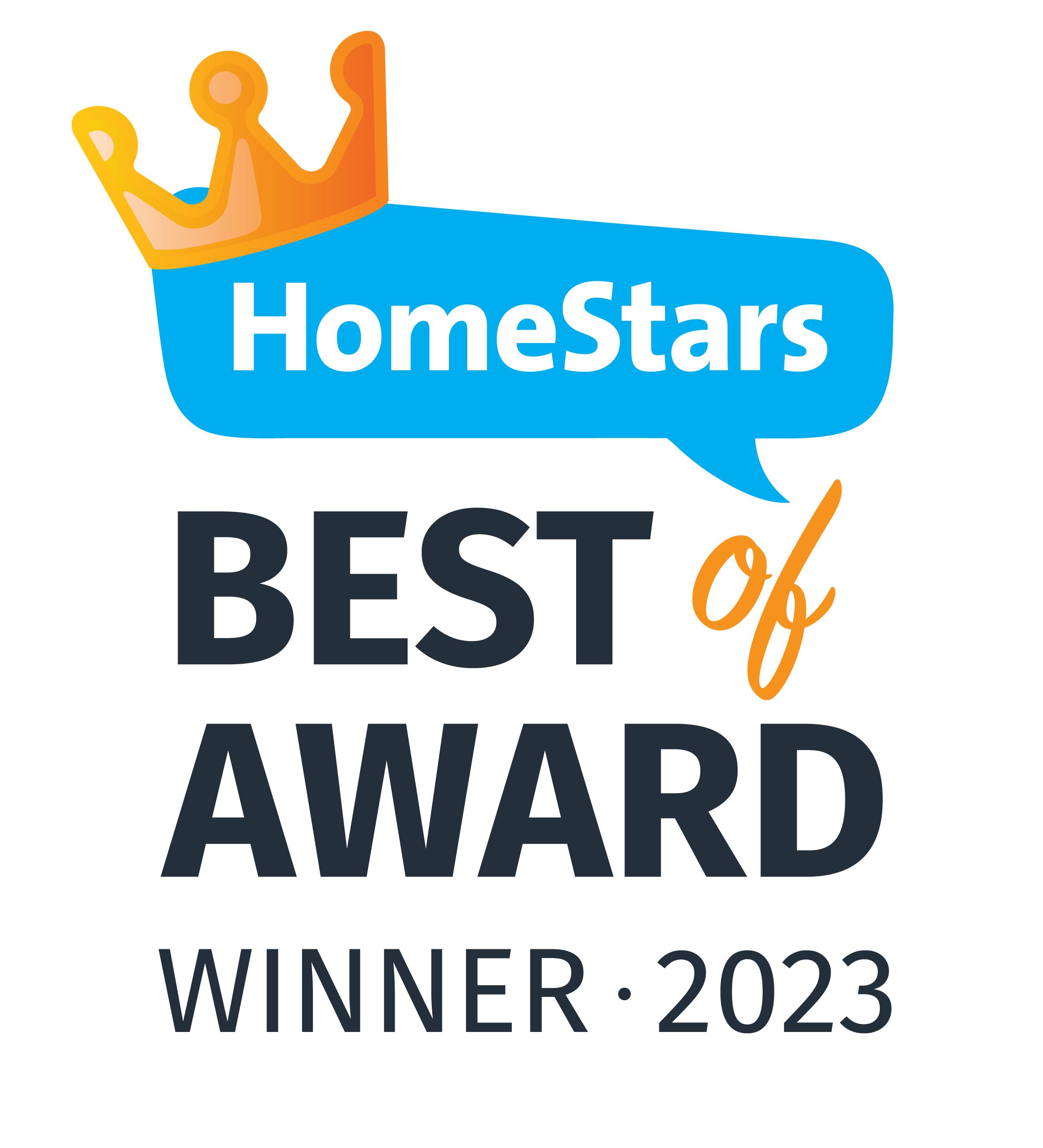 HS-BOA-2023-best_of_year-Logo-794eb7859206301a2146b9c0451e8241002daa46f7c5e1c0ea525dd2fa4cc3dc Chromatist Painters won the Best of HomeStars Awards 2023 that celebrate pros who go above and beyond when it comes to our three pillars of integrity, customer service, and consistency. Pros must be HomeStars Verified and have a strong track record of high level of service, reputation, and reliability
